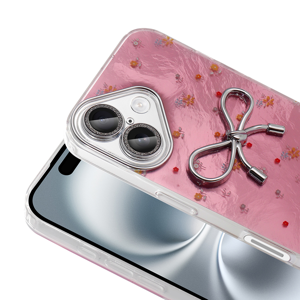Apple iPhone 16 Plus Kılıf Kamera Korumalı Figürlü Zore Ponti Silikon Kapak - 8