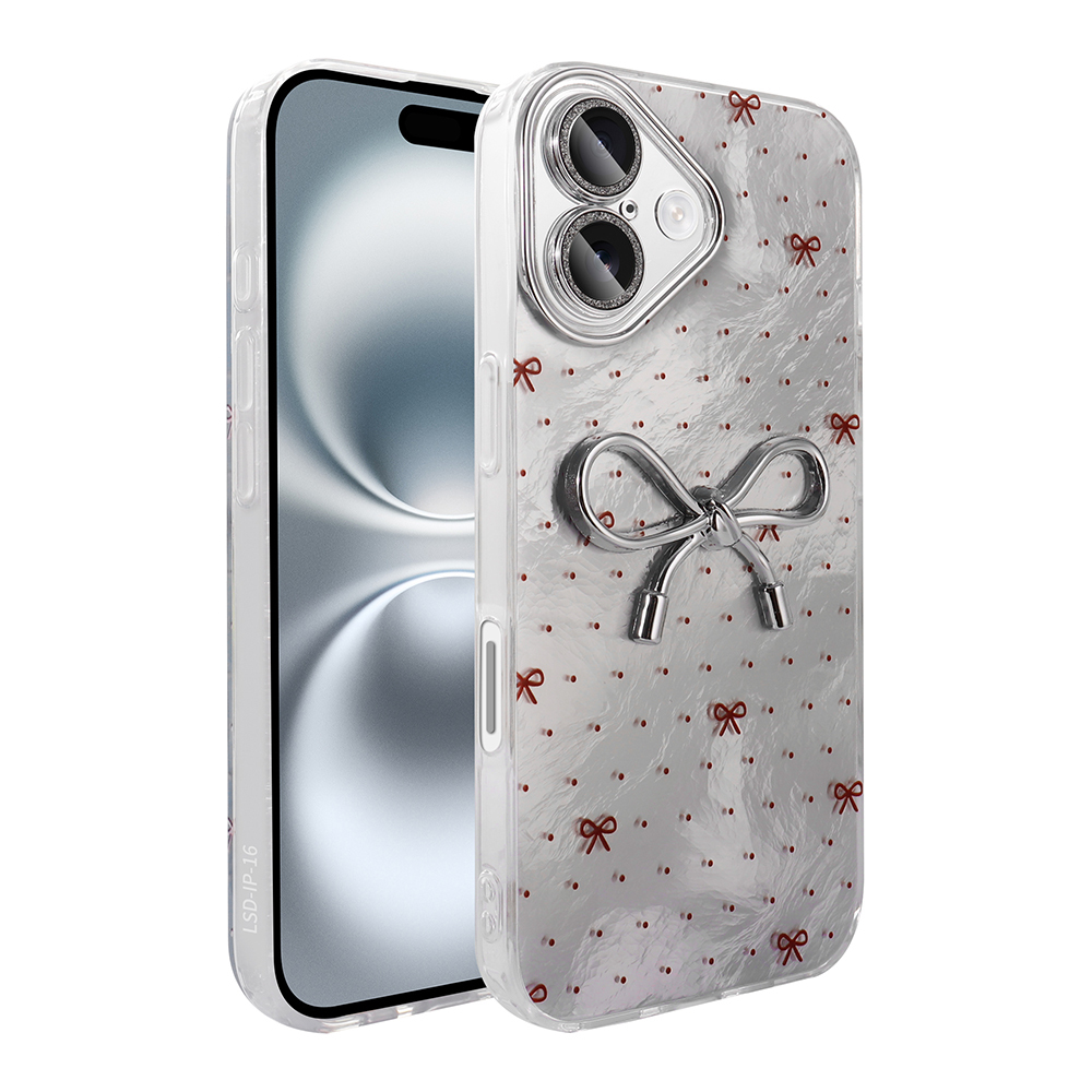 Apple iPhone 16 Plus Kılıf Kamera Korumalı Figürlü Zore Ponti Silikon Kapak - 5