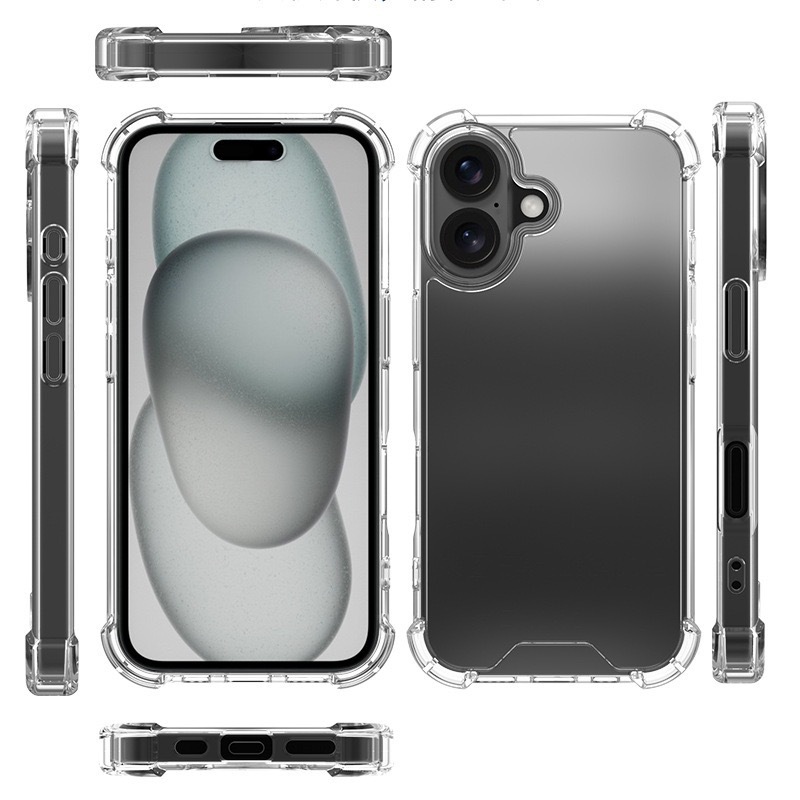 Apple iPhone 16 Plus Kılıf Zore Nitro Anti Shock Silikon - 3