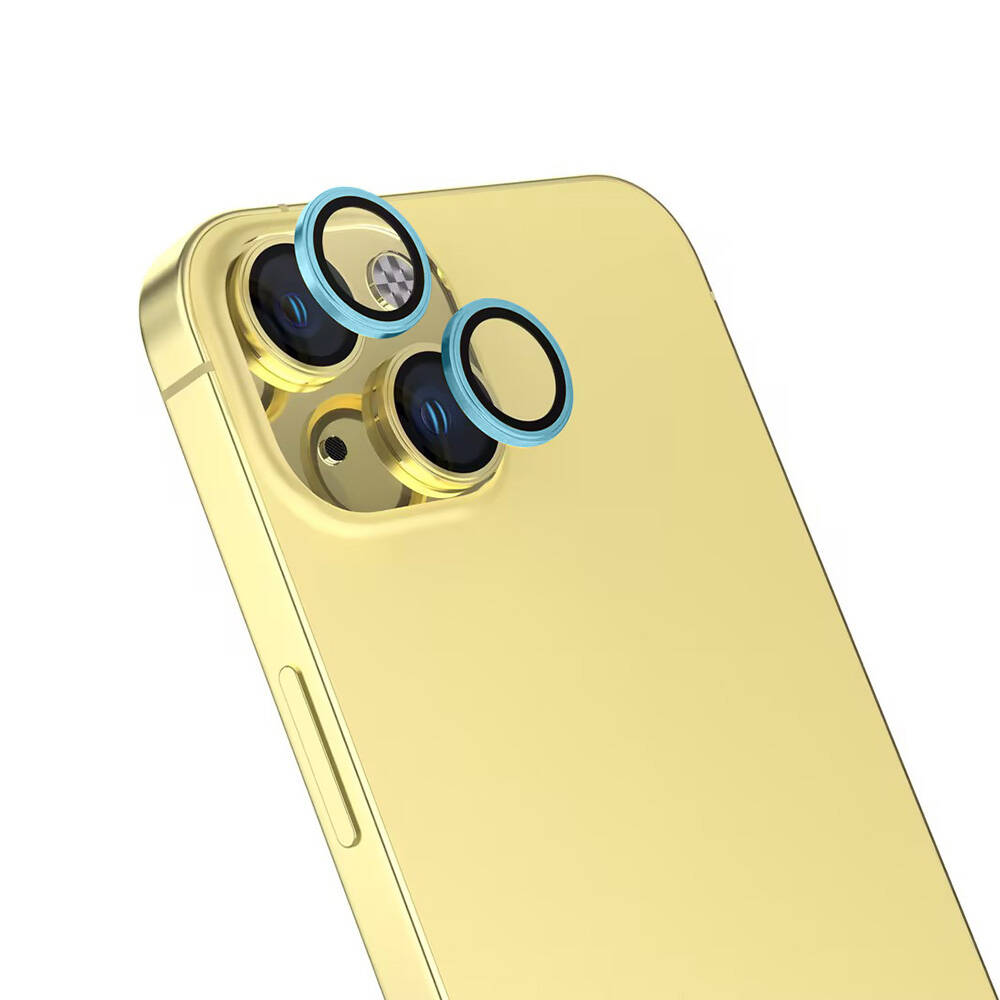 Apple iPhone 16 Plus Zore Safir CL-15 Parmak İzi Bırakmayan Anti-Reflective Kamera Lens Koruyucu - 5