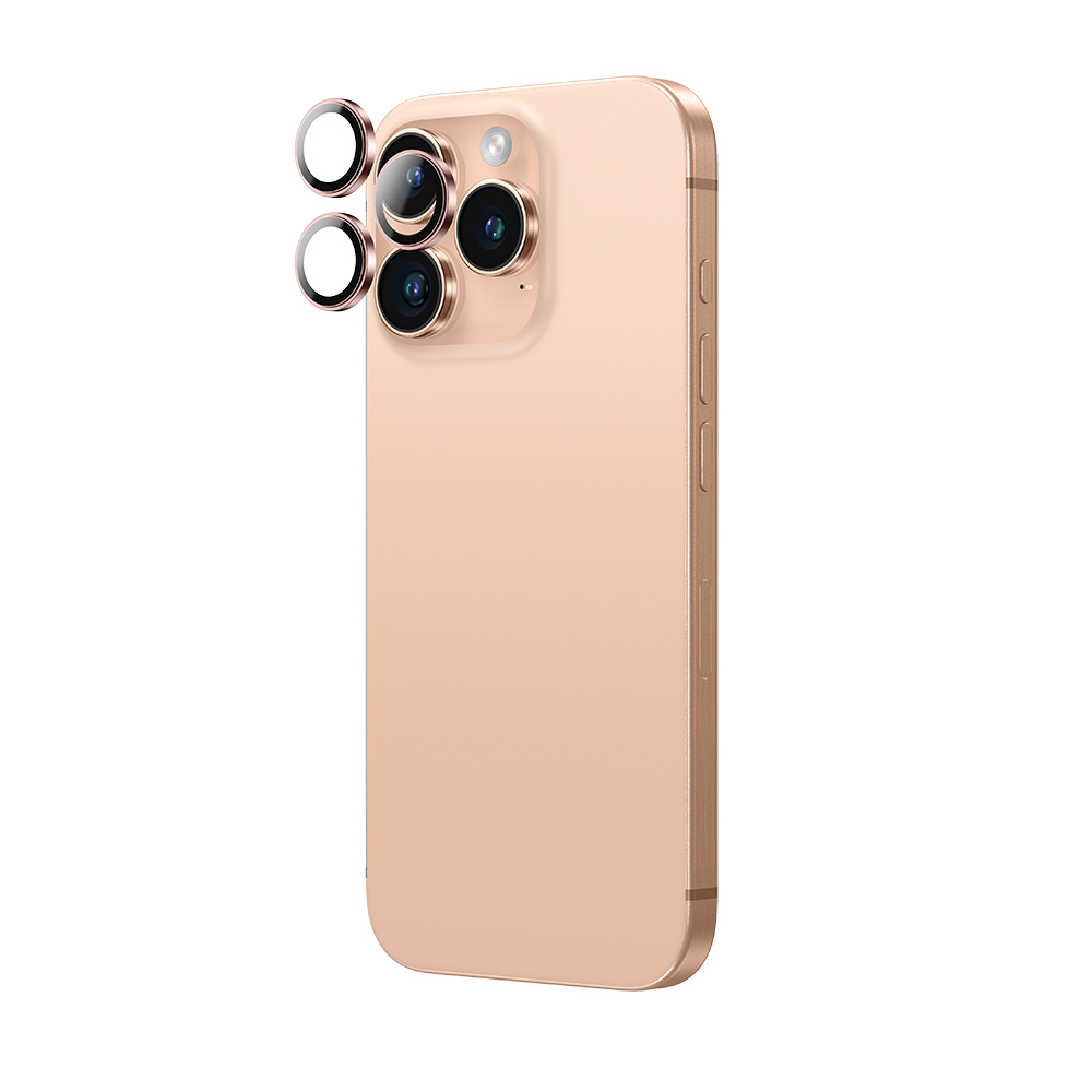 Apple iPhone 16 Pro Amazingthing Anti Reflective Kamera Lens Koruyucu + Kolay Uygulama Aparatlı - 16