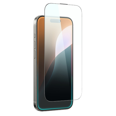 Apple iPhone 16 Pro Amazingthing Titan Max Parmak İzi Bırakmayan Temperli Cam Ekran Koruyucu Siyah