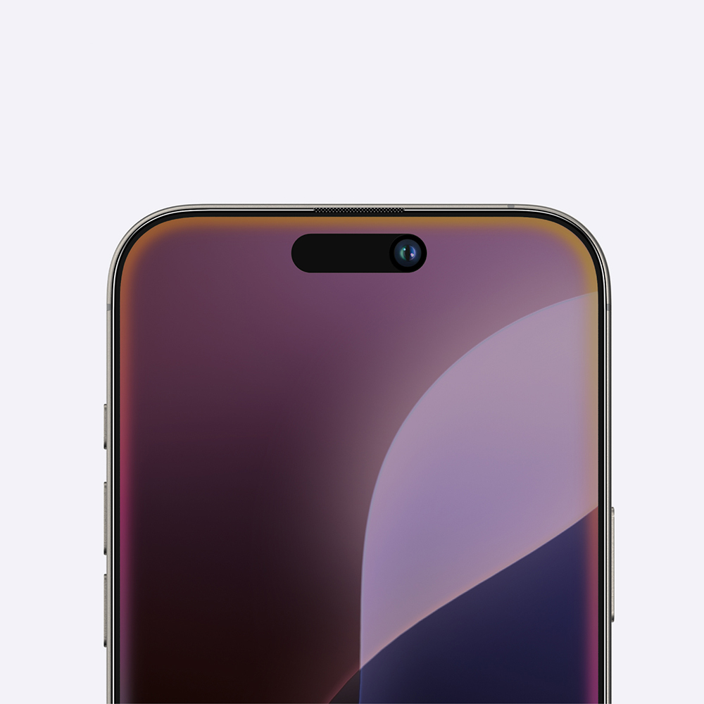 Apple iPhone 16 Pro Amazingthing Titan Privacy Parmak İzi Bırakmayan Temperli Cam Ekran Koruyucu - 6