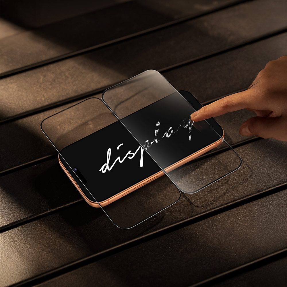 Apple iPhone 16 Pro Benks Glass Warrior 2.0 AR-EZFita Glass Screen Protector + Easy Application Tool - 13