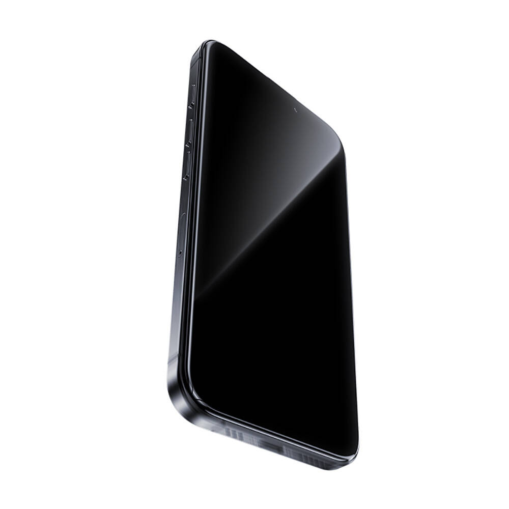 Apple iPhone 16 Pro Benks Glass Warrior Safir Coating 0.9mm Kenarları Dayanıklaştırılmış Cam Ekran Koruyucu + Kolay Uygulama Aparatı - 3