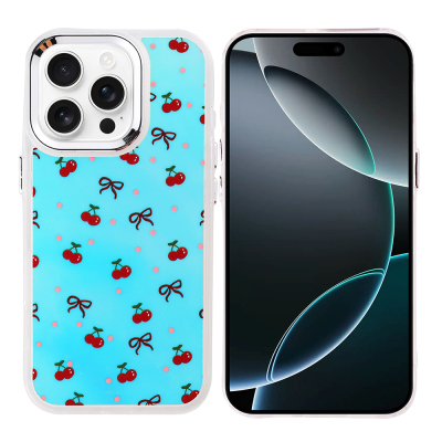 Apple iPhone 16 Pro Case Airbag Design Zore Hadra Cover Kiraz