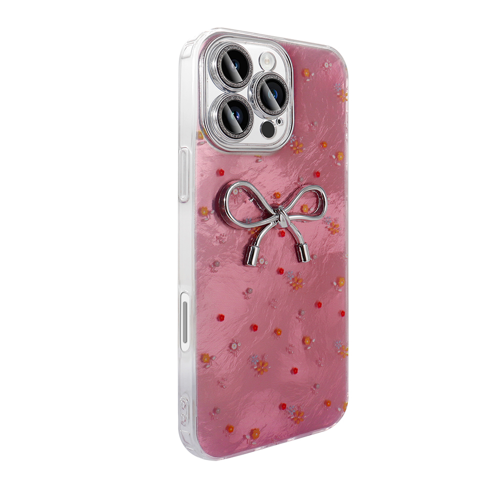 Apple iPhone 16 Pro Case Camera Protection Figured Zore Ponti Silicone Cover - 6
