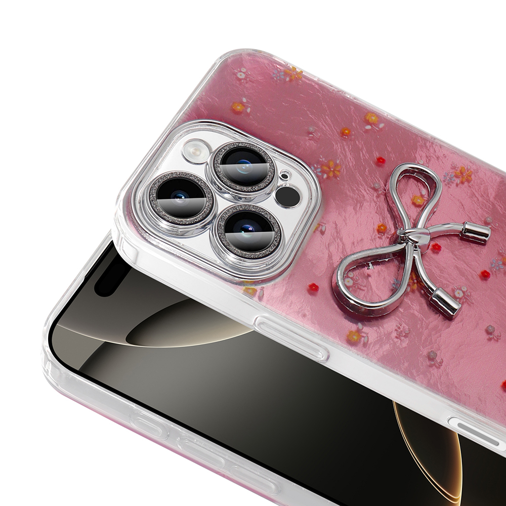 Apple iPhone 16 Pro Case Camera Protection Figured Zore Ponti Silicone Cover - 7