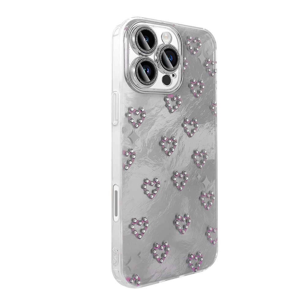 Apple iPhone 16 Pro Case Camera Protection Figured Zore Ponti Silicone Cover - 10
