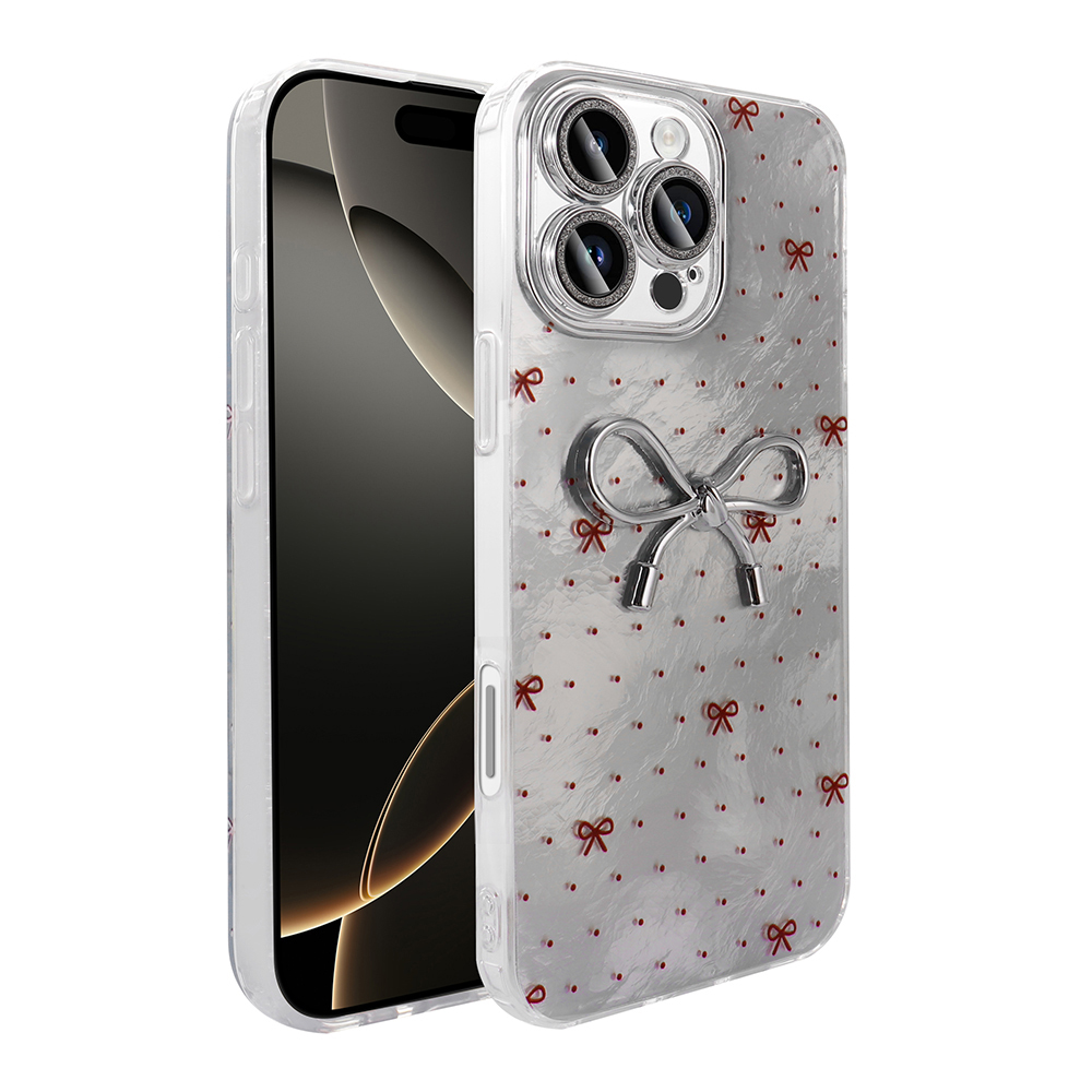 Apple iPhone 16 Pro Case Camera Protection Figured Zore Ponti Silicone Cover - 5