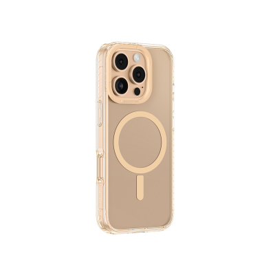 Apple iPhone 16 Pro Case M-Safe Charging and Airbag Design Amazingthing Titan Pro Series Cover Rose Gold