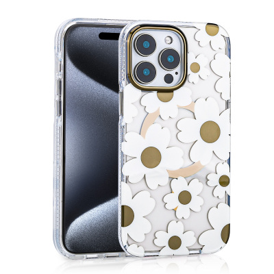 Apple iPhone 16 Pro Case Magsafe Charging Feature Zore Papat Cover Brown