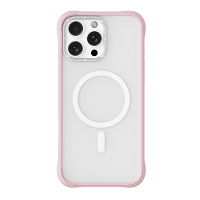 Apple iPhone 16 Pro Case Magsafe Charging Featured Airbag Youngkit Dynamic 2 Series Cover Pink