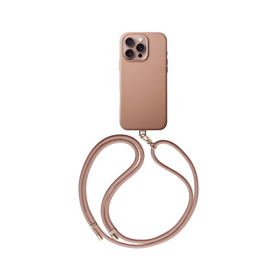 Apple iPhone 16 Pro Case Magsafe Charging Featured Soft Back Surface Strap String Coehl Muse Cover Kum Pembe