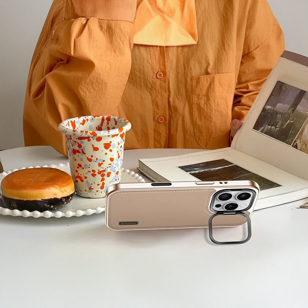 Apple iPhone 16 Pro Case Magsafe Charging Stand Leto Cover - 10
