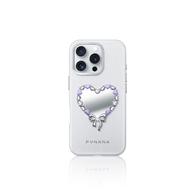 Apple iPhone 16 Pro Case Pynana Mirror Series Cover White