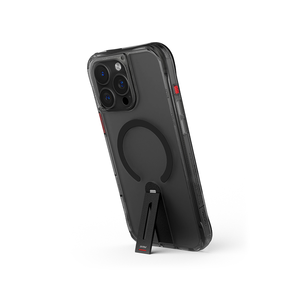 Apple iPhone 16 Pro Case Skinarma Helix Cover with Magsafe Charging Feature and 360 Degree Rotatable Stand - 7