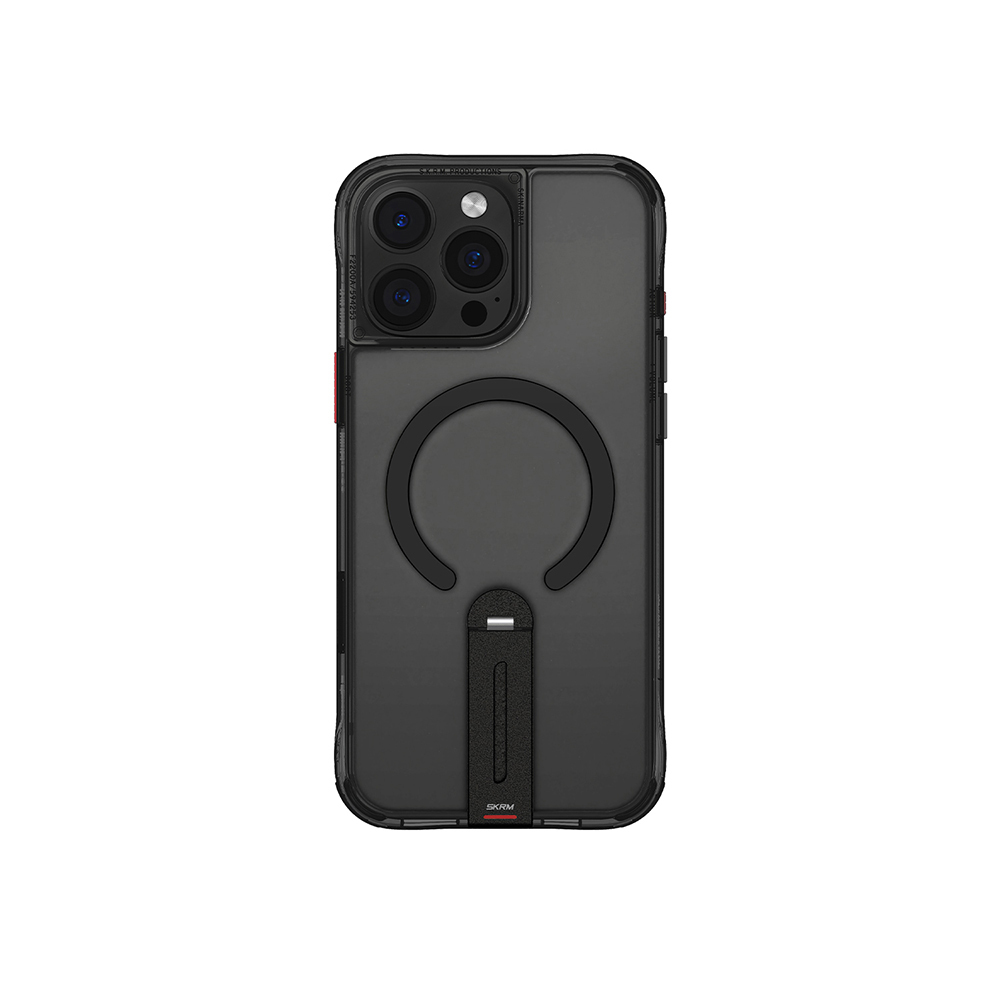 Apple iPhone 16 Pro Case Skinarma Helix Cover with Magsafe Charging Feature and 360 Degree Rotatable Stand - 1