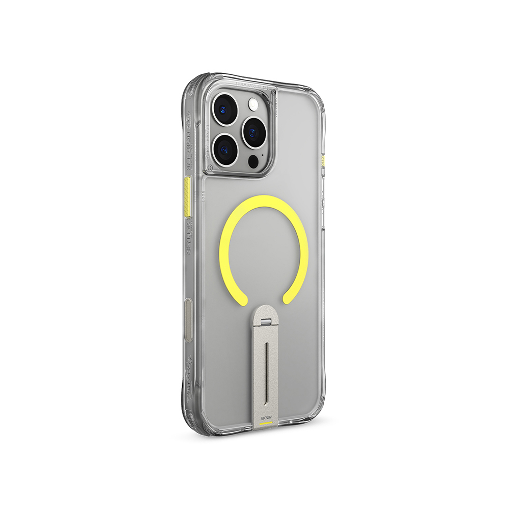 Apple iPhone 16 Pro Case Skinarma Helix Cover with Magsafe Charging Feature and 360 Degree Rotatable Stand - 13