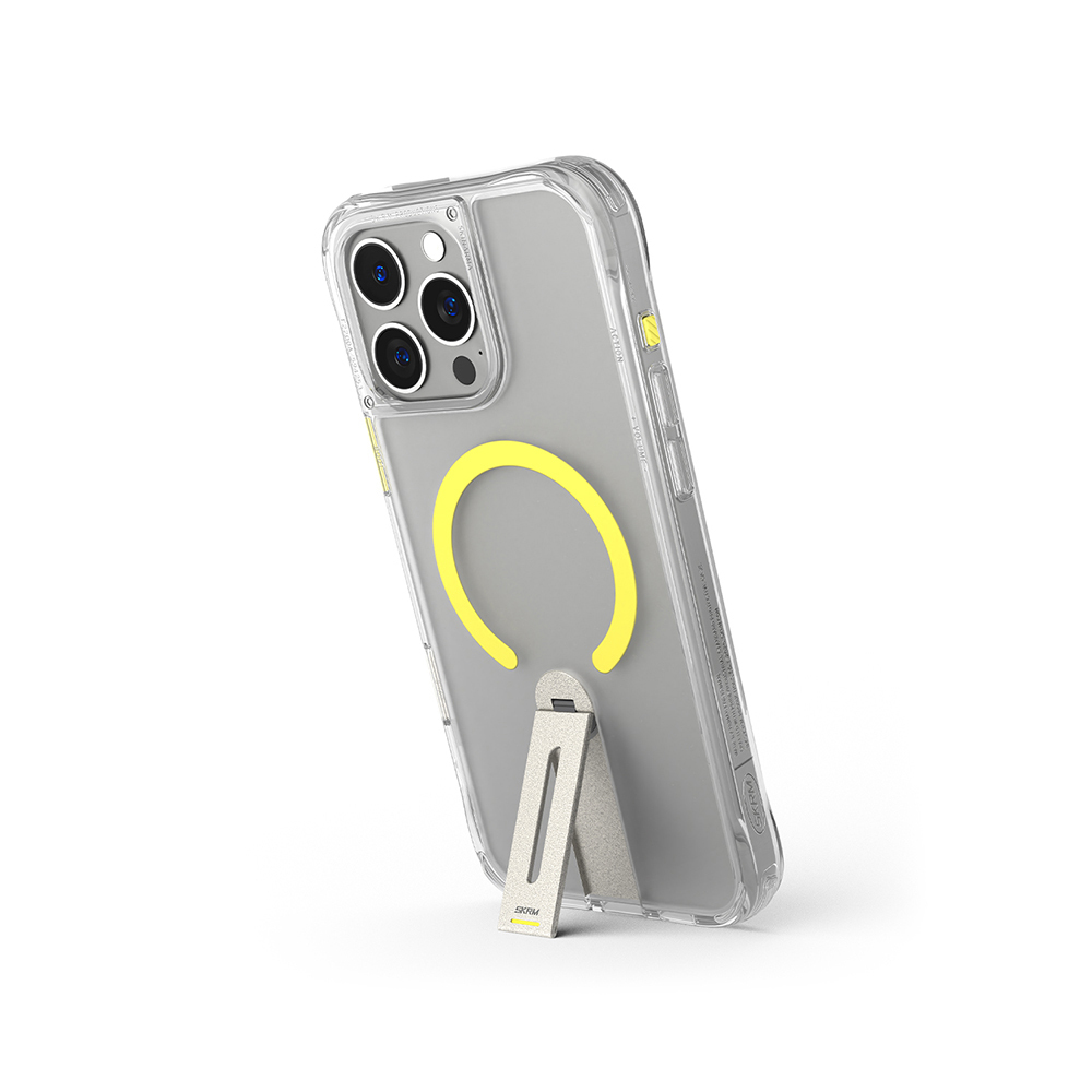 Apple iPhone 16 Pro Case Skinarma Helix Cover with Magsafe Charging Feature and 360 Degree Rotatable Stand - 15