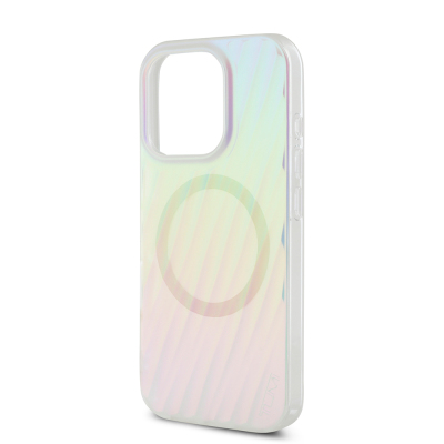 Apple iPhone 16 Pro Case TUMI Original Licensed Transparent Cover with Magsafe Charging Feature Colorful