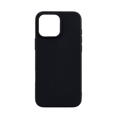 Apple iPhone 16 Pro Case Zore Imax Silicone Black