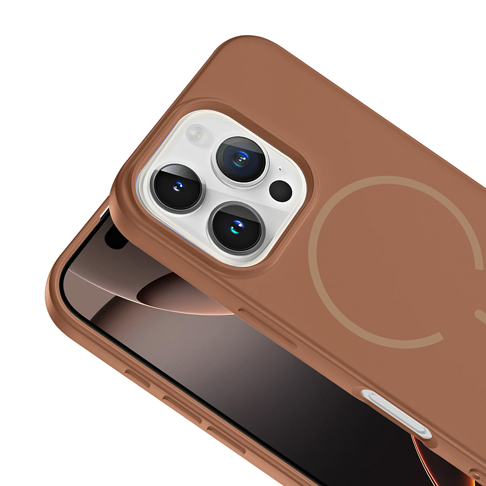 Apple iPhone 16 Pro Case Zore Meta Cover with M-safe Charging Feature - 17