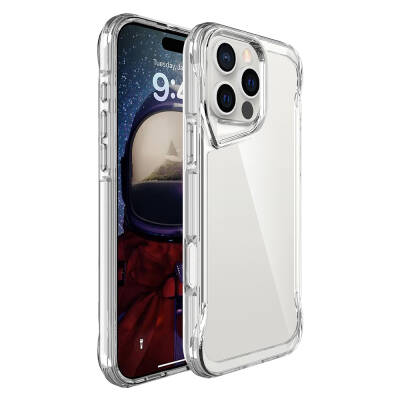 Apple iPhone 16 Pro Case Zore T-Max Cover Şeffaf