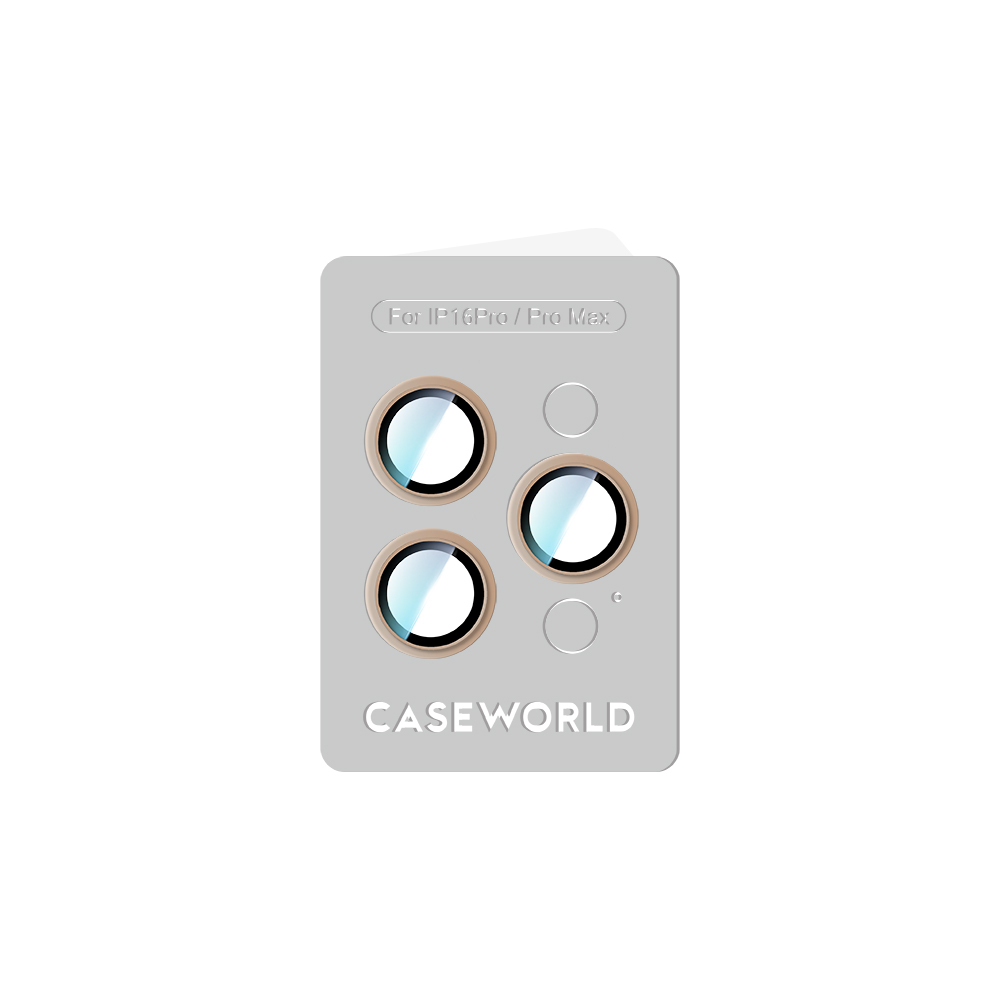 Apple iPhone 16 Pro CaseWorld Alloy Serisi Oleofobik Anti Reflective Kamera Lens Koruyucu - 19