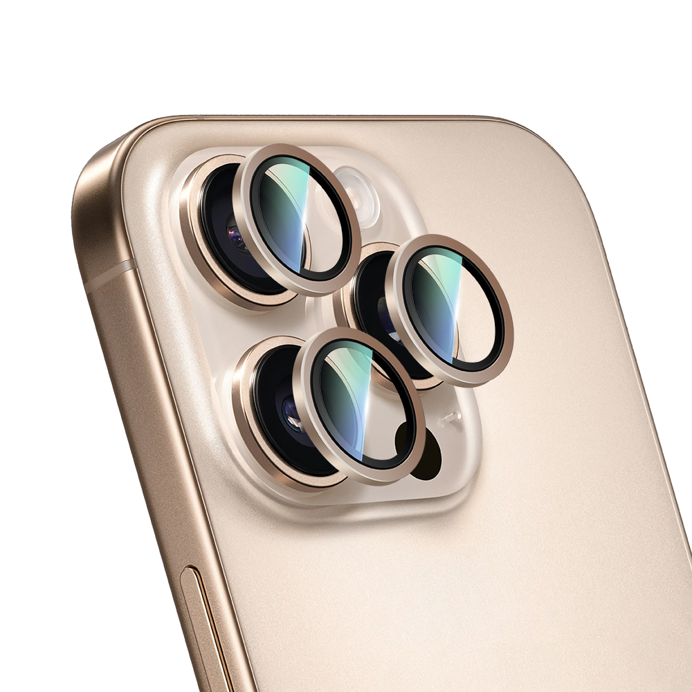 Apple iPhone 16 Pro CaseWorld Sapphire Series Anti-Reflective Lens Protector - 11