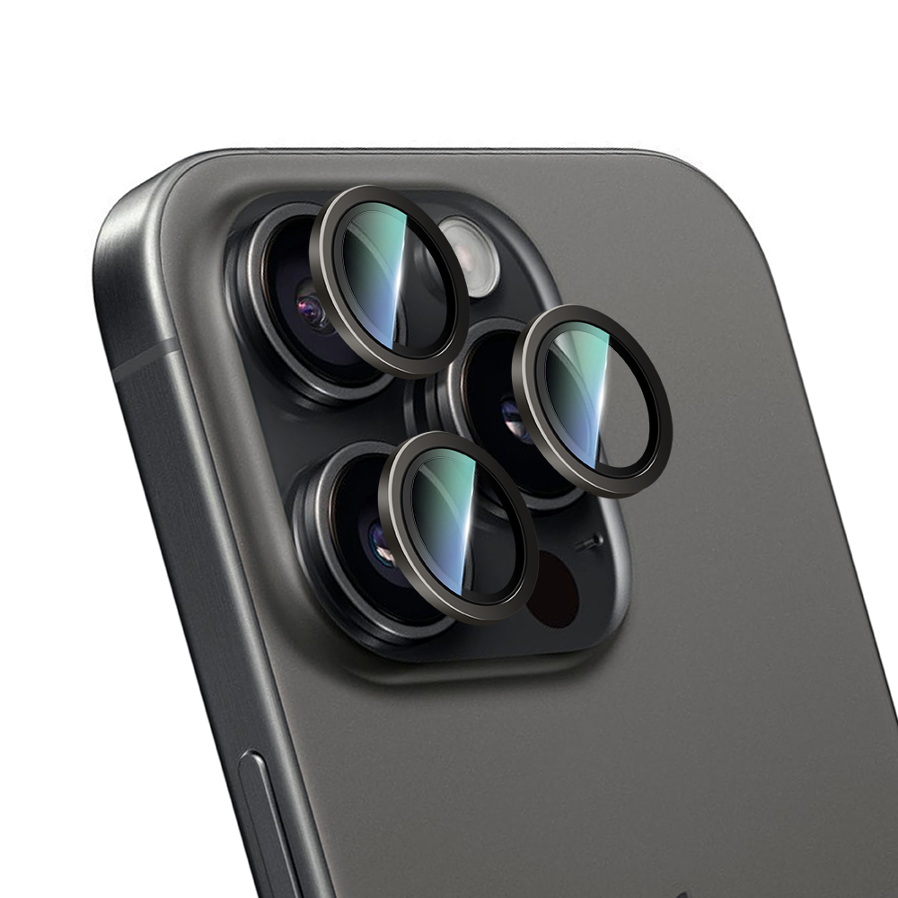 Apple iPhone 16 Pro CaseWorld Sapphire Series Anti-Reflective Lens Protector - 12