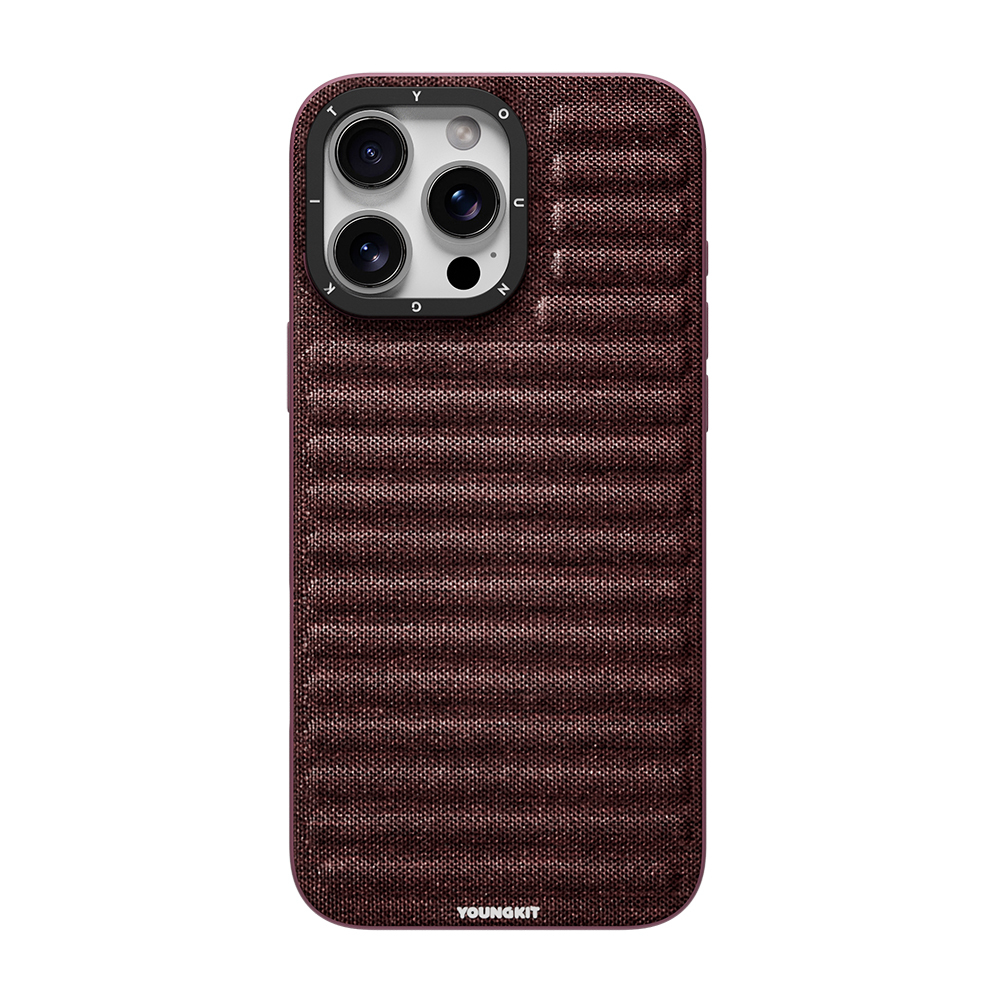 Apple iPhone 16 Pro Kılıf M-safe Şarj Özellikli Youngkit Canvas Serisi Kapak - 1