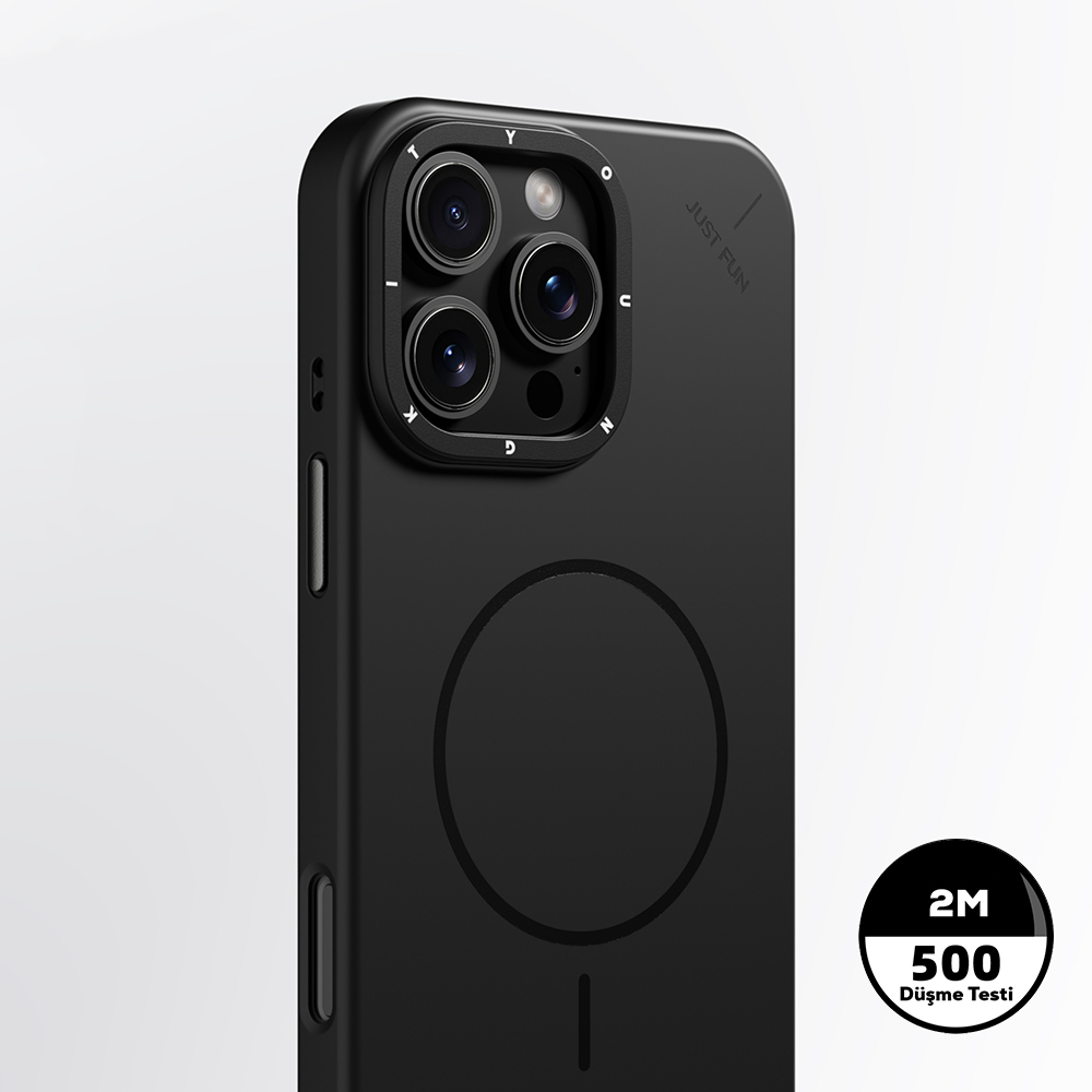 Apple iPhone 16 Pro Kılıf M-safe Şarj Özellikli Youngkit Dynamag Serisi Kapak - 8
