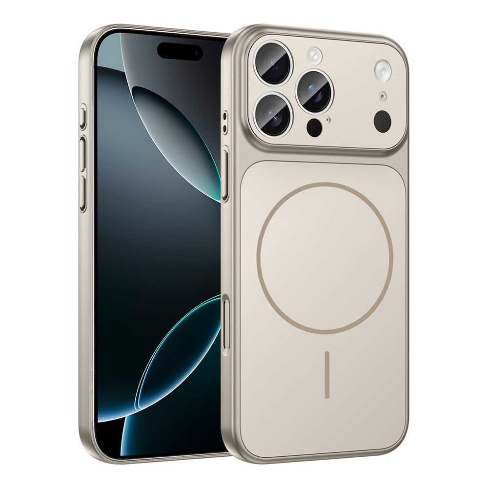 Apple iPhone 16 Pro Kılıf Zore M-Safe Şarj Özellikli Kamera Korumalı Formen Kapak - 4