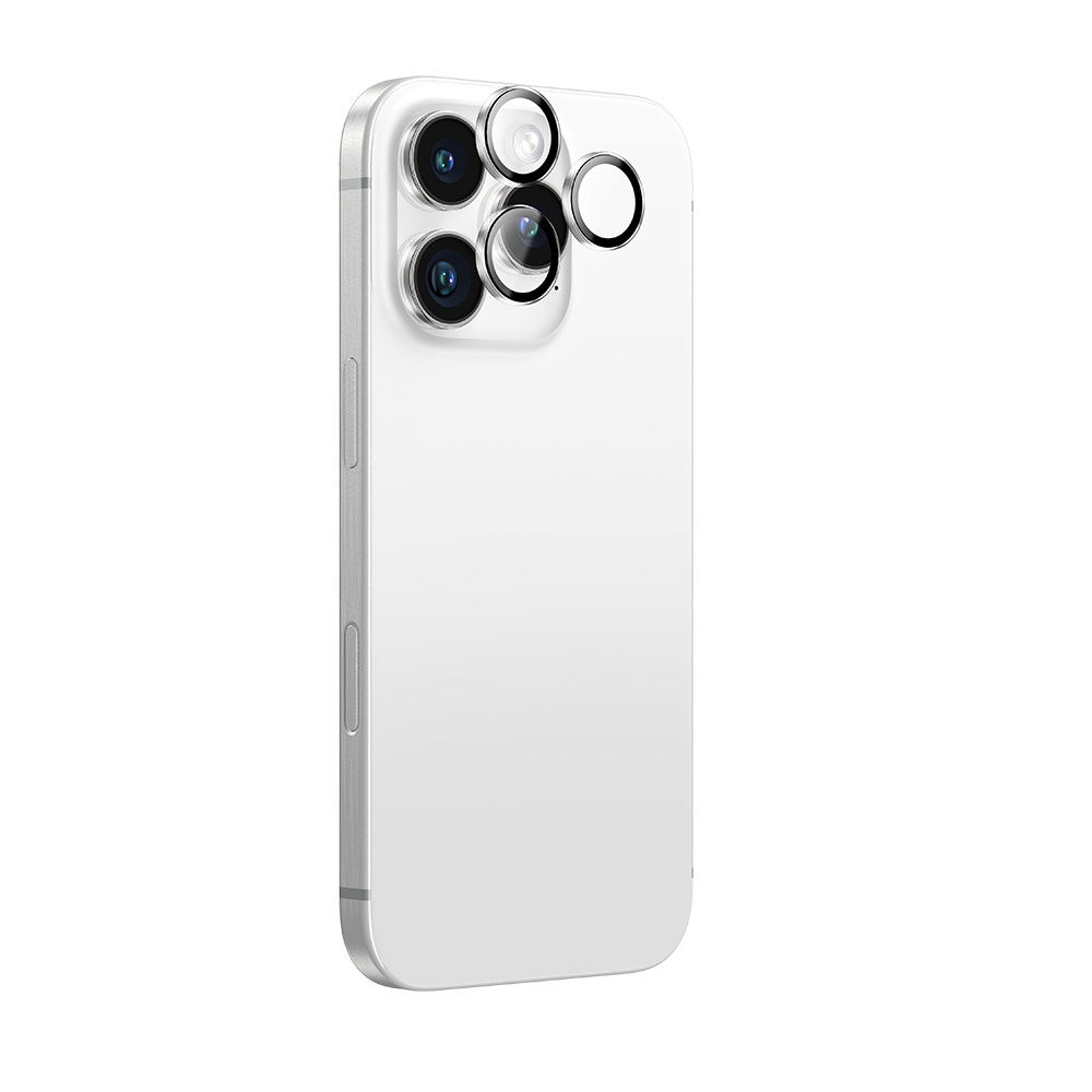 Apple iPhone 16 Pro Max Amazingthing Anti Reflective Kamera Lens Koruyucu + Kolay Uygulama Aparatlı - 5