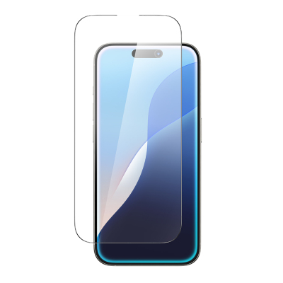 Apple iPhone 16 Pro Max Amazingthing Radix Anti-Fingerprint Tempered Glass Screen Protector Şeffaf