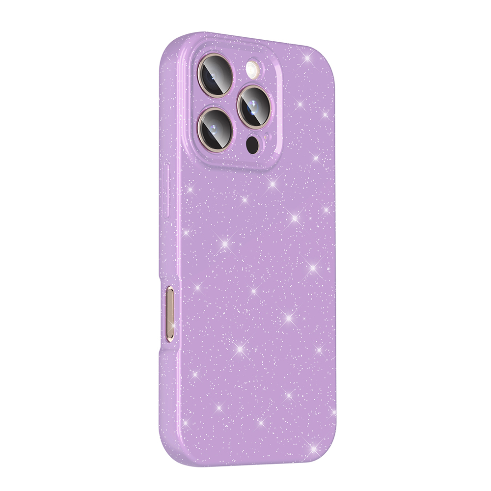 Apple iPhone 16 Pro Max Case Camera Protection Glitter Luxury Zore Koton Cover - 10