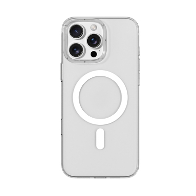 Apple iPhone 16 Pro Max Case M-safe Charging Feature Youngkit Ice Series Cover Şeffaf