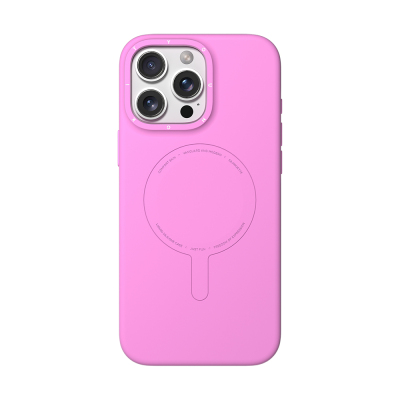 Apple iPhone 16 Pro Max Case M-Safe Charging Feature Youngkit Morandi Series Cover Pink
