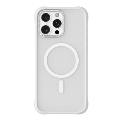 Apple iPhone 16 Pro Max Case Magsafe Charged Airbagli Youngkit Dynamic 2 Series Cover White