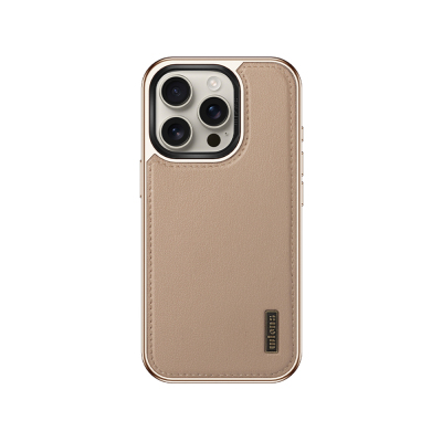 Apple iPhone 16 Pro Max Case Magsafe Charging Stand Leto Cover Gold