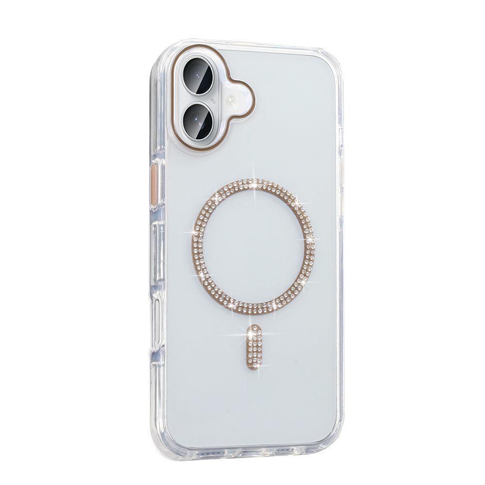 Apple iPhone 16 Pro Max Case Stone Design M-safe Charging Feature Zore Koment Silicone Cover - 6