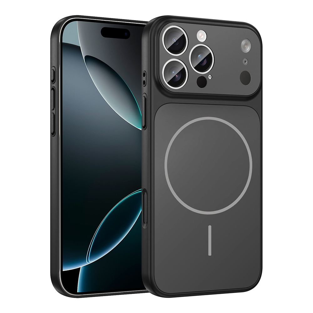 Apple iPhone 16 Pro Max Case Zore M-Safe Charging Camera Protection Formen Cover - 2