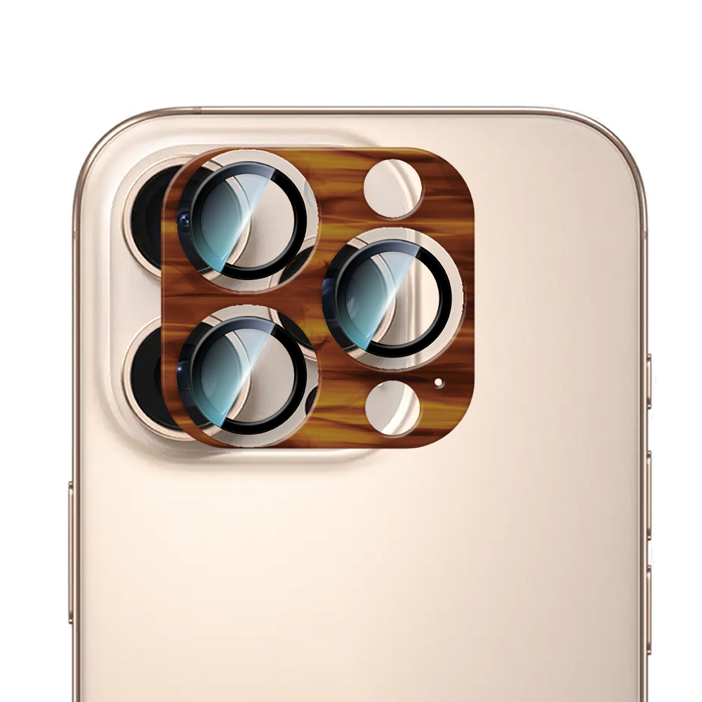 Apple iPhone 16 Pro Max CaseWorld Crystal Color Series Full Camera Lens Protector - 11