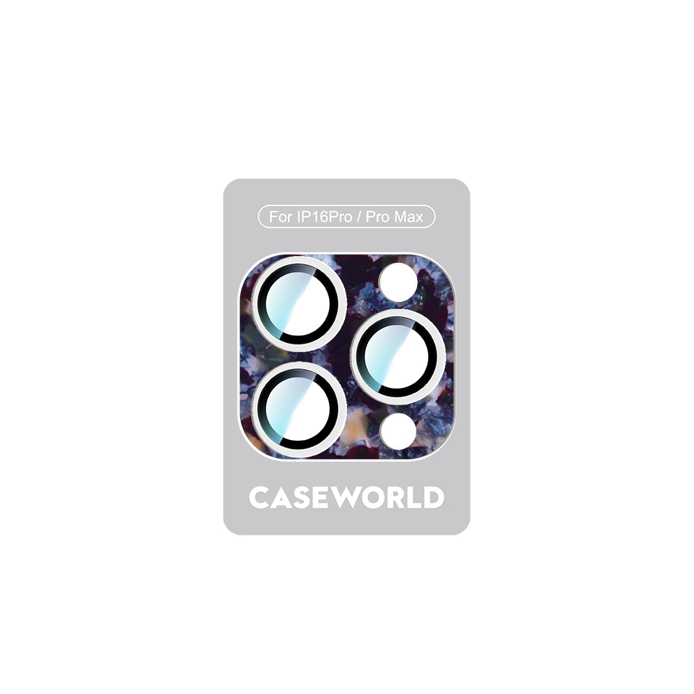Apple iPhone 16 Pro Max CaseWorld Crystal Color Serisi Full Kamera Lens Koruyucu - 7