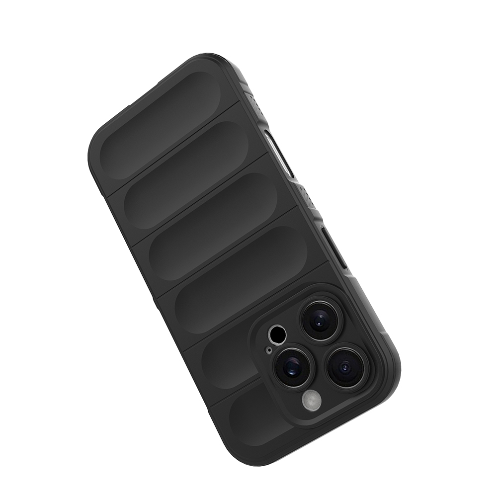 Apple iPhone 16 Pro Max Kılıf Esnek TPU Oyuklu Arka Yüzey Tasarımlı Zore Etnik Silikon Kapak - 13