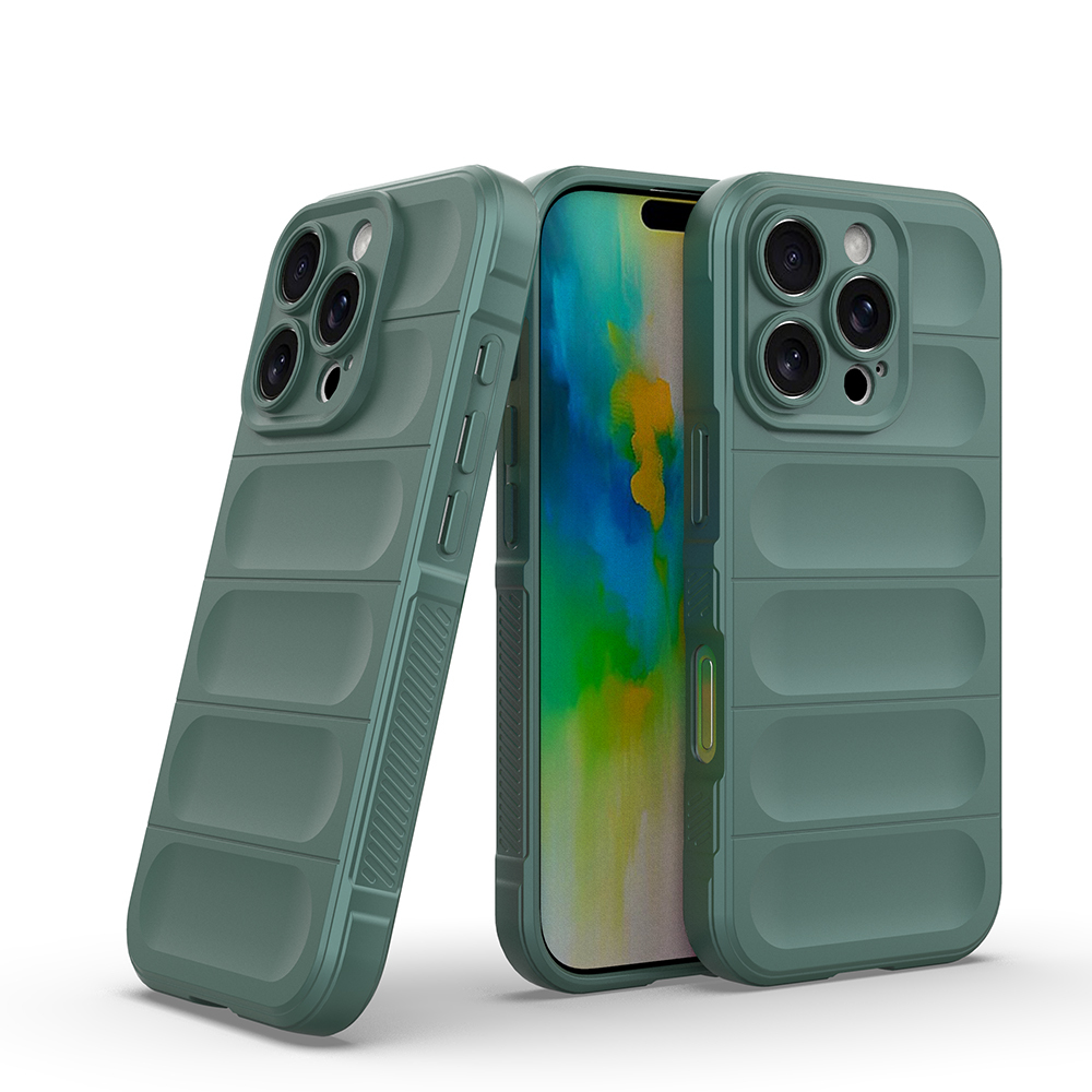 Apple iPhone 16 Pro Max Kılıf Esnek TPU Oyuklu Arka Yüzey Tasarımlı Zore Etnik Silikon Kapak - 17