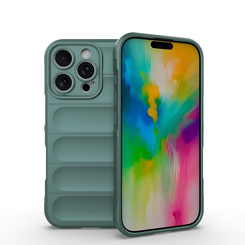Apple iPhone 16 Pro Max Kılıf Esnek TPU Oyuklu Arka Yüzey Tasarımlı Zore Etnik Silikon Kapak - 3