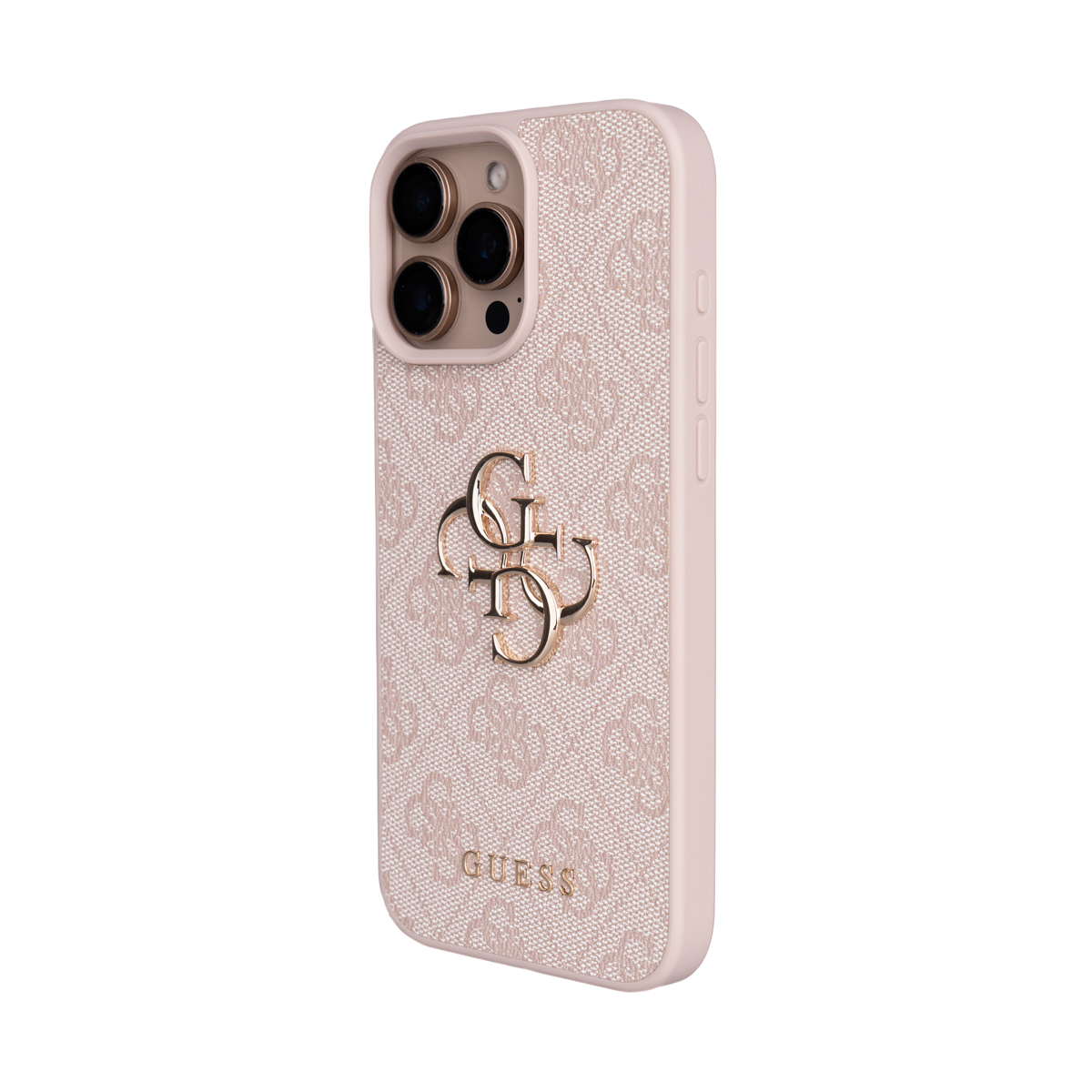 Apple iPhone 16 Pro Max Kılıf Guess Orjinal Lisanslı PU Deri 4G Büyük Metal Logolu Çapraz Vücut Askılı Kapak - 18