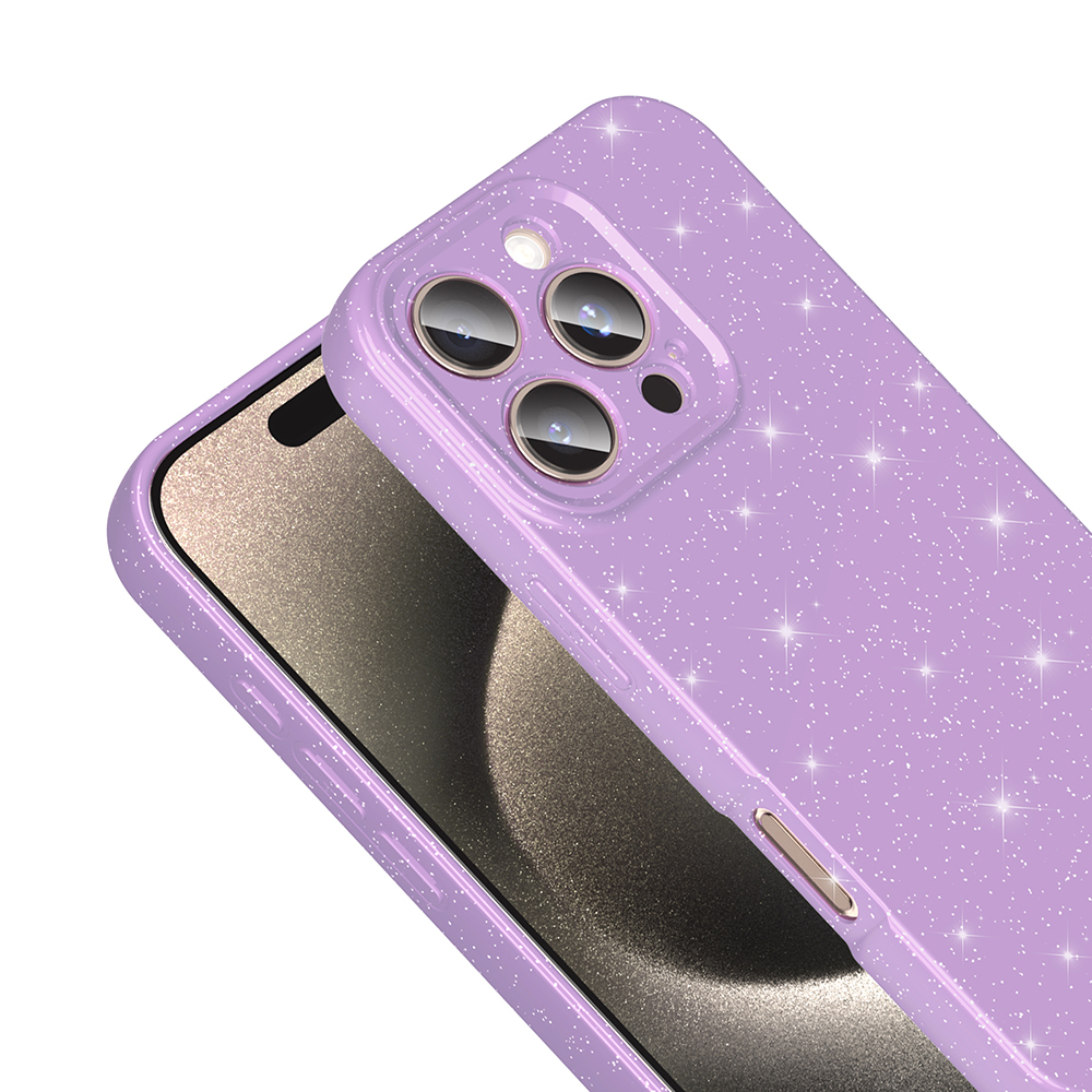 Apple iPhone 16 Pro Max Kılıf Kamera Korumalı Simli Lüks Zore Koton Kapak - 11